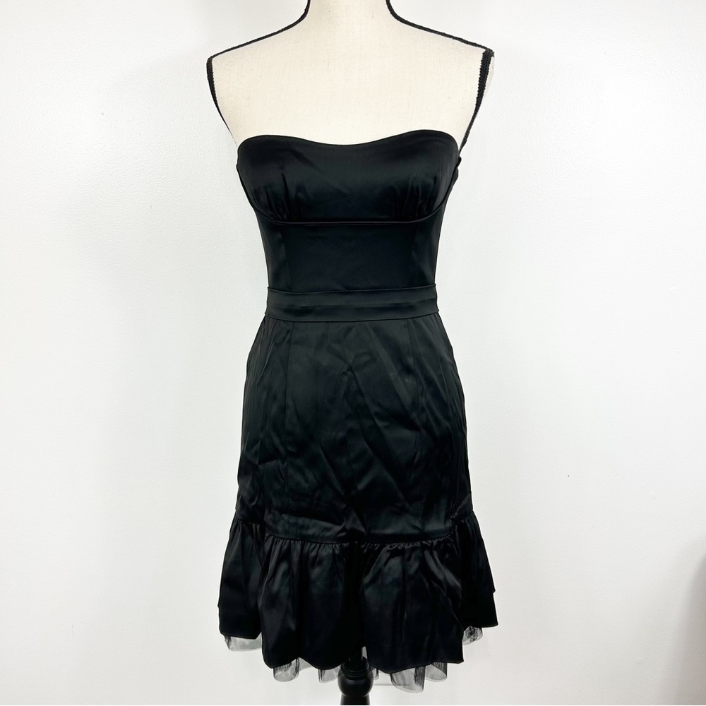 BCBGMaxazria LBD Little Black Dress Cocktail Dress Size 4